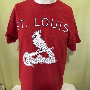 St. Louis Cardinals VF Imagewear MLBP Men's Red T Shirt Large Cotton
